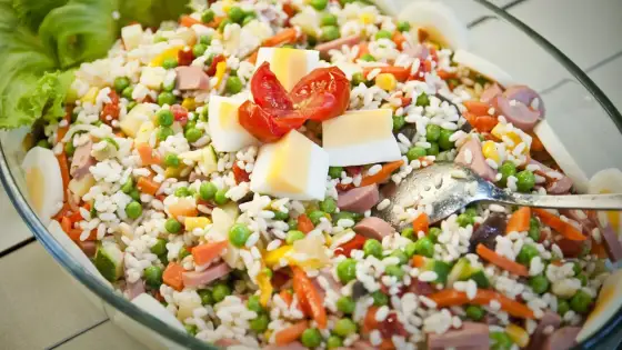 Insalata di Riso Perfetta - Ingredienti, Dosi e Segreti